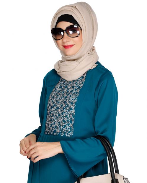 Sprinkled Glitter Toupe Casual Hijab