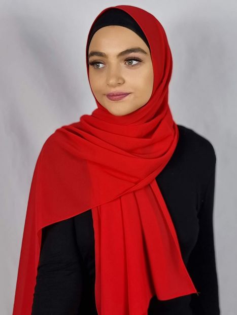 Scarlet Premium Chiffon Hijab