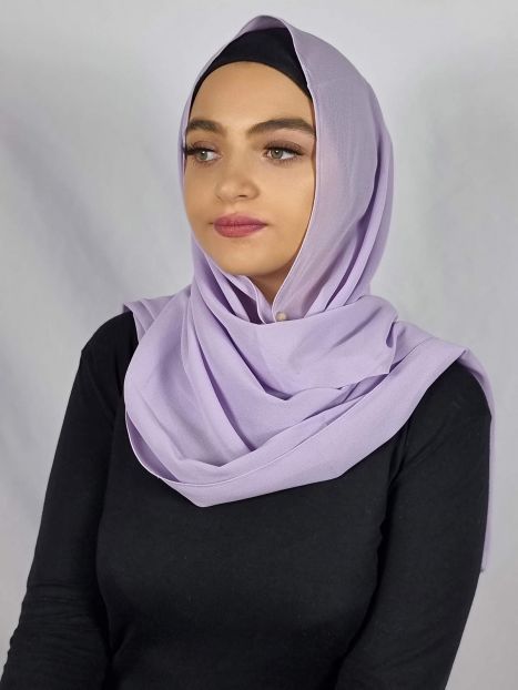 Lilac Premium Chiffon Hijab
