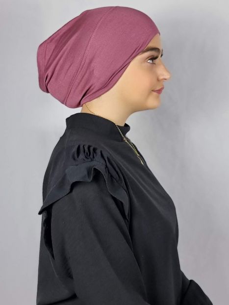 Deep Pink Hijab Cap